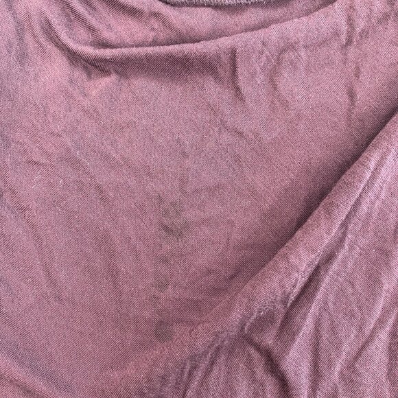 Express Womens Purple Sleeveless Drape Cowl Neck Top Two Layers Size S Small - Picture 7 of 11